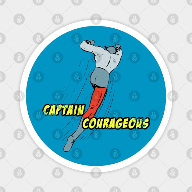 Captain Courageous Magnet by PopCycle